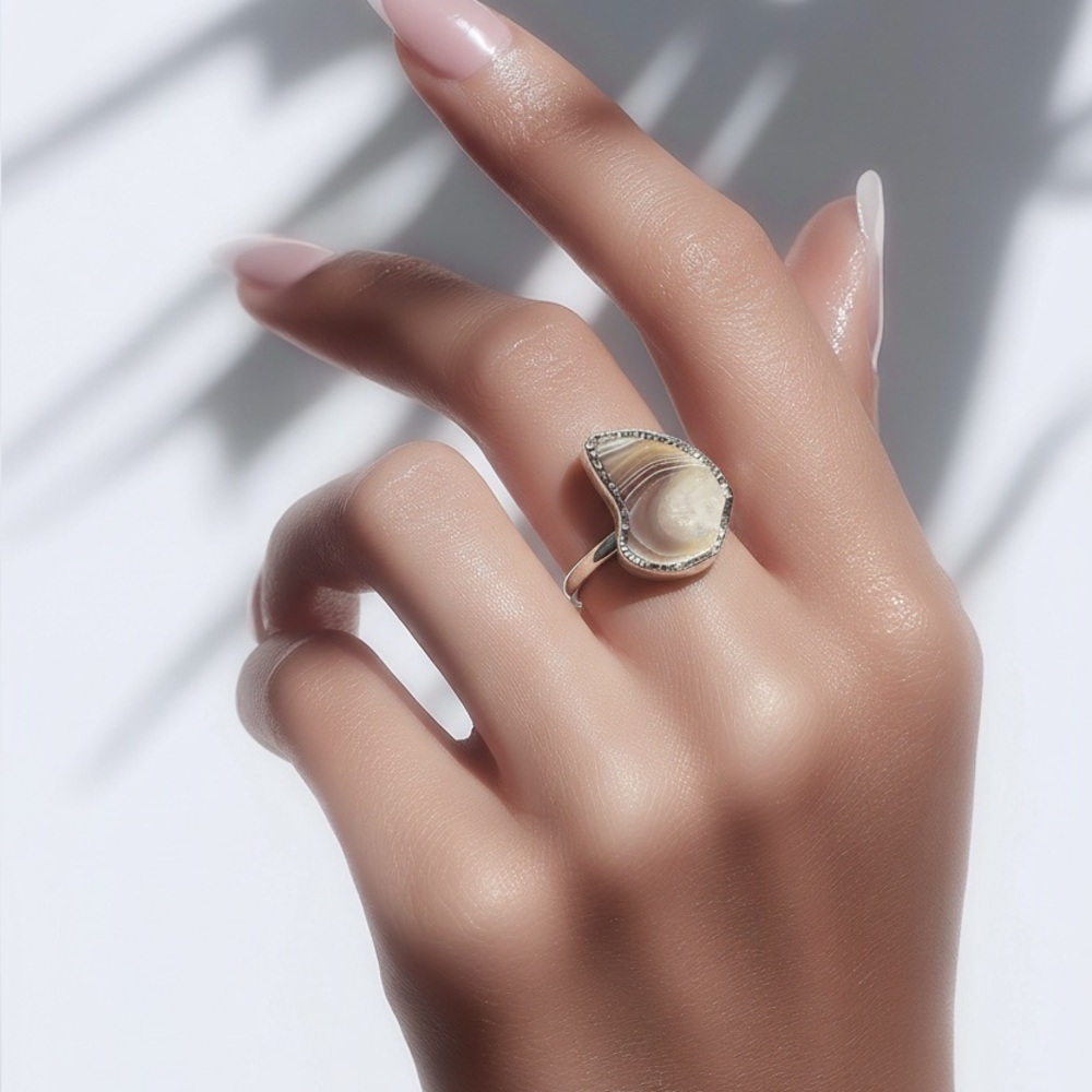 New! Botswana Agate Ring - image 2